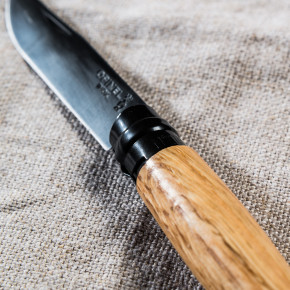 OPINEL N8 black oak knife