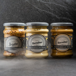 Traditional Dijon mustards