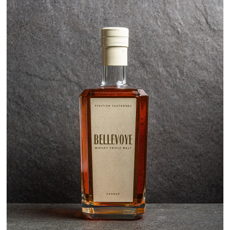 Bellevoye White Sauterne Finish French Triple Malt Whisky (700mL)