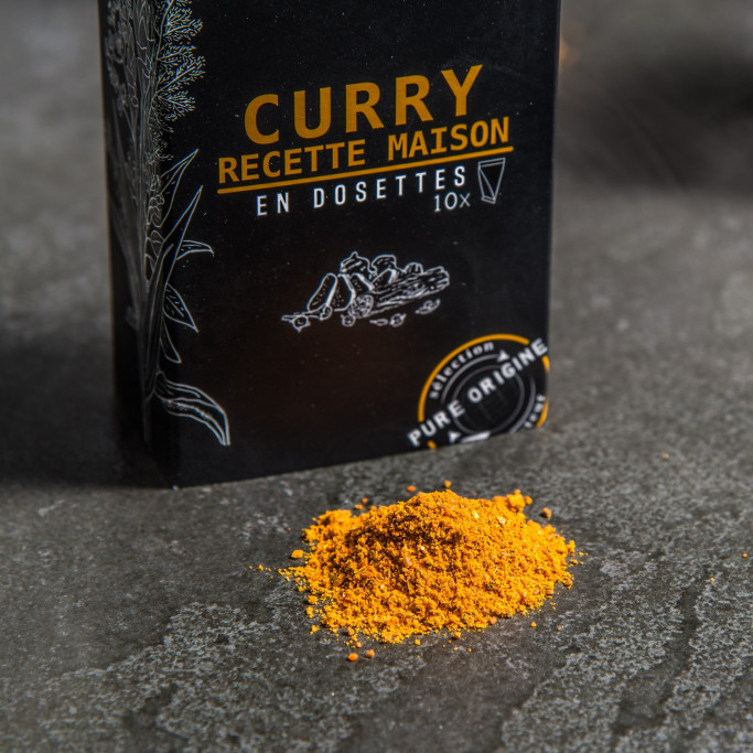 Poudre de curry indien Set de 12 / Herbes et épices de qualité