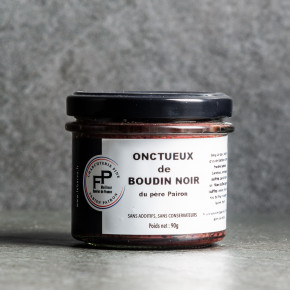 Onctueux de boudin noir du...