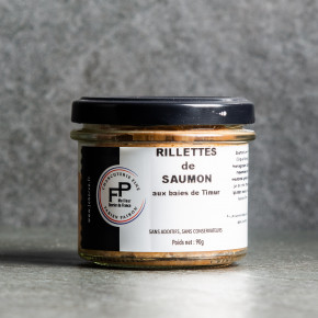 Rillettes de saumon aux...