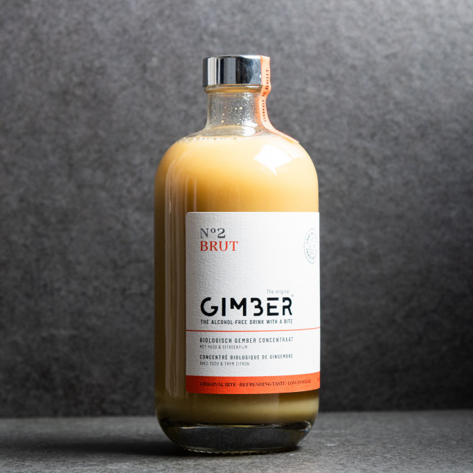 GIMBER N°2 Brut biologisch gember concentraat 200 ml •