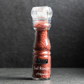 Red Hawaiian salt mill
