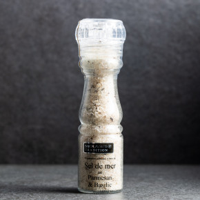 Basil parmesan salt