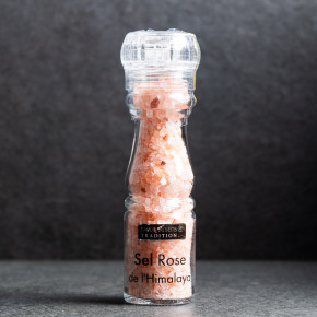 Pink himalayan salt mill