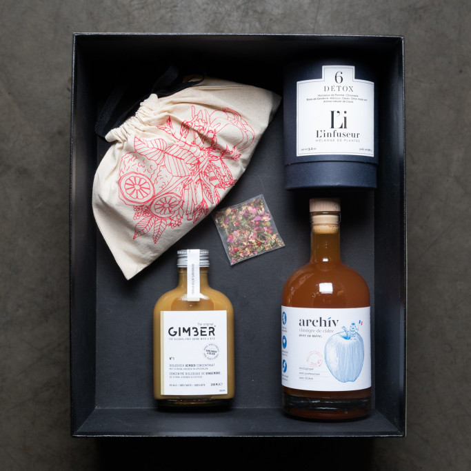 Coffret thé détox, tisane détox, coffret cadeau thé à offrir – Décors et  âmes