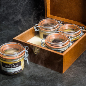 Coffret de foie gras 4 bocaux