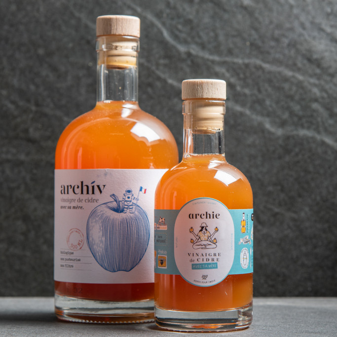 Vinaigre de cidre BIO, Archie – Fraîcheur Saveur