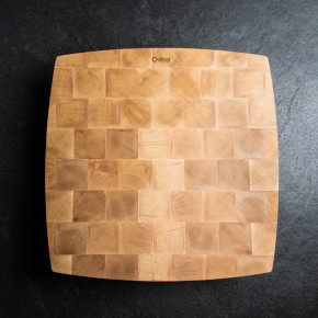 "End grain wood chopping...