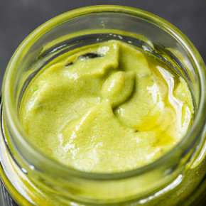 Pistachio mustard with...