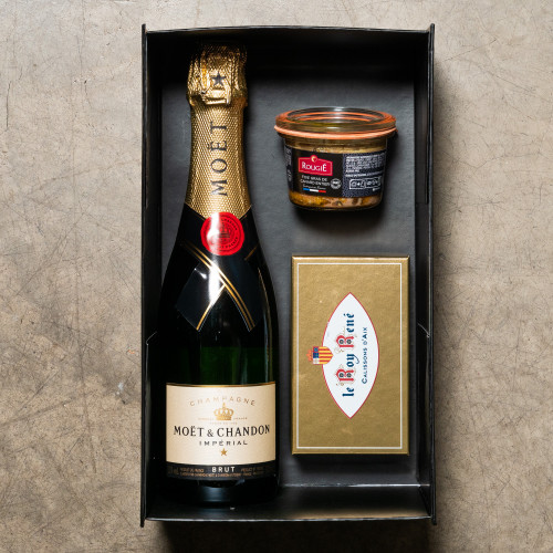 COFFRET - Champagne, foie...