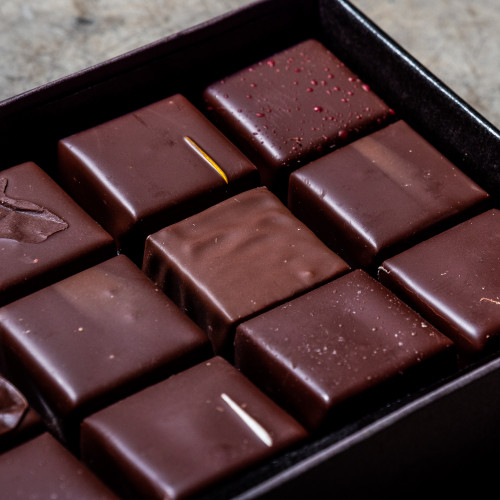 Chocolate ganache box