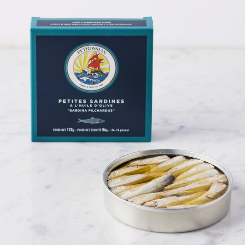 Pétrossian - Petites sardines à l'huile d'olive