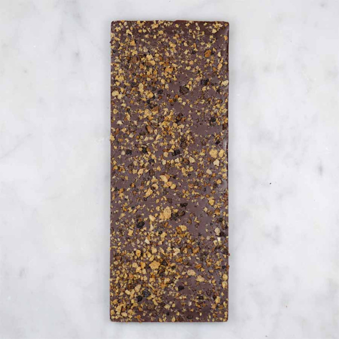 Chocolate Tablet Creation - Chocolate and Sourdough Bread