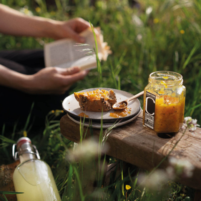 Corsican Clementine Jam with Wild Thyme from Domaine de Leos