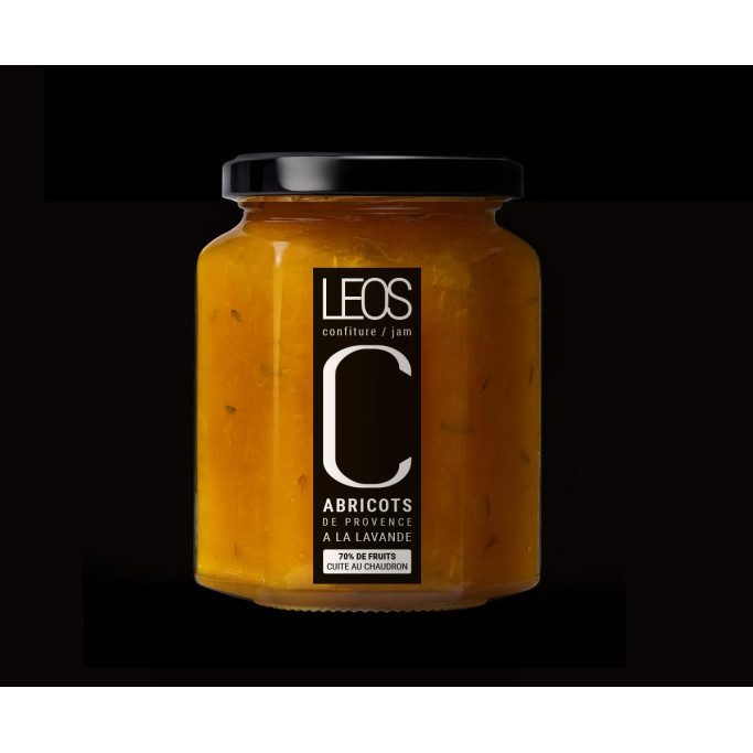Apricot and lavender jam from Domaine de Leos